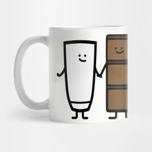 Milk and chocolate Mug